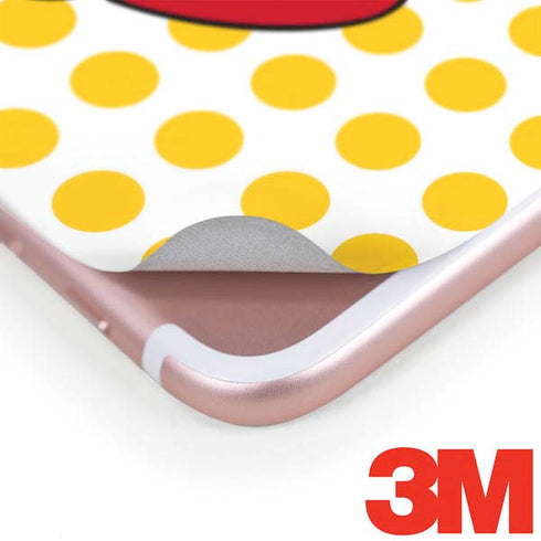 Disney Minnie Mouse Profile Yellow Dots iPhone 8 Plus Skin